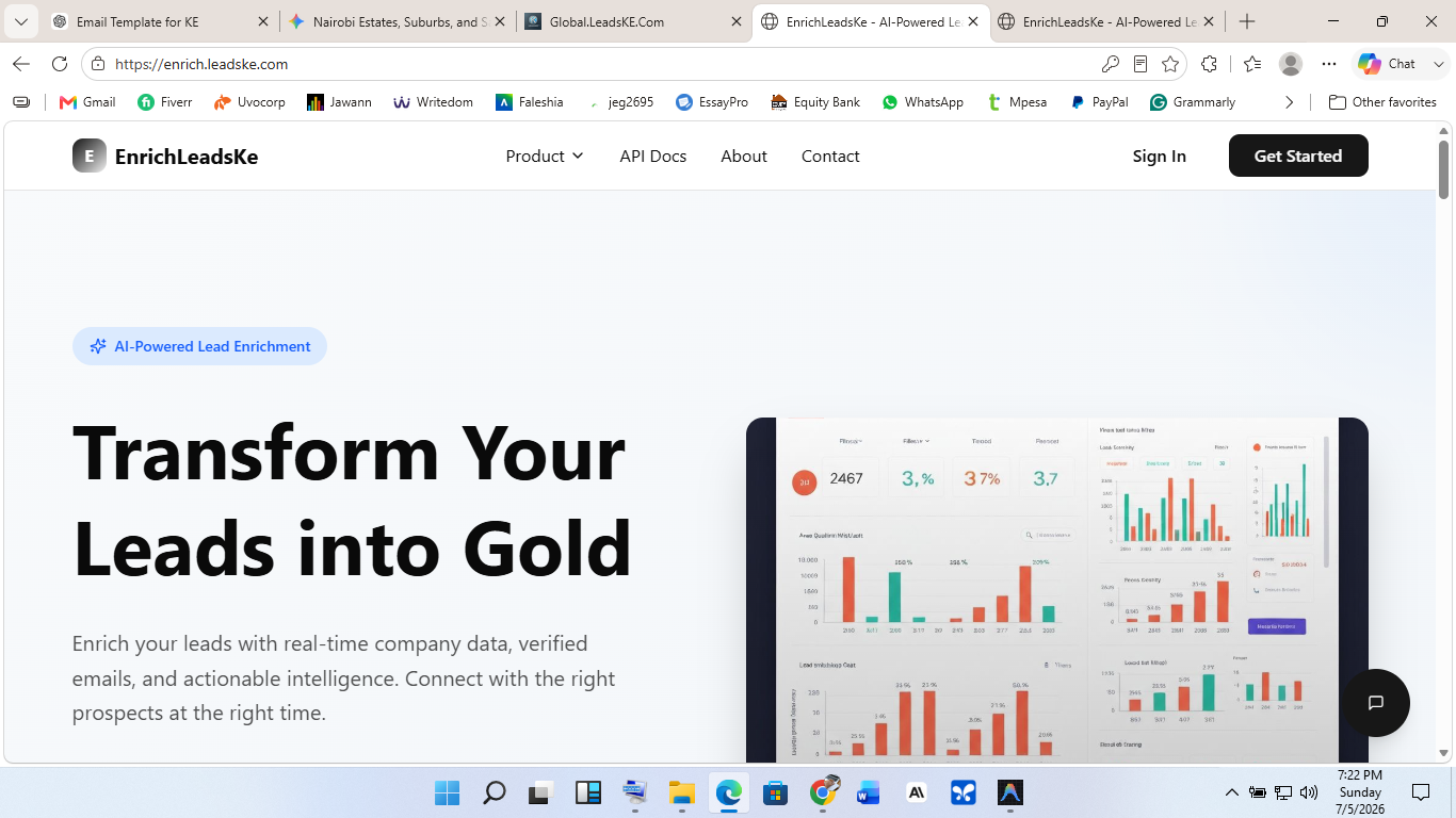 Visit the Landing Page